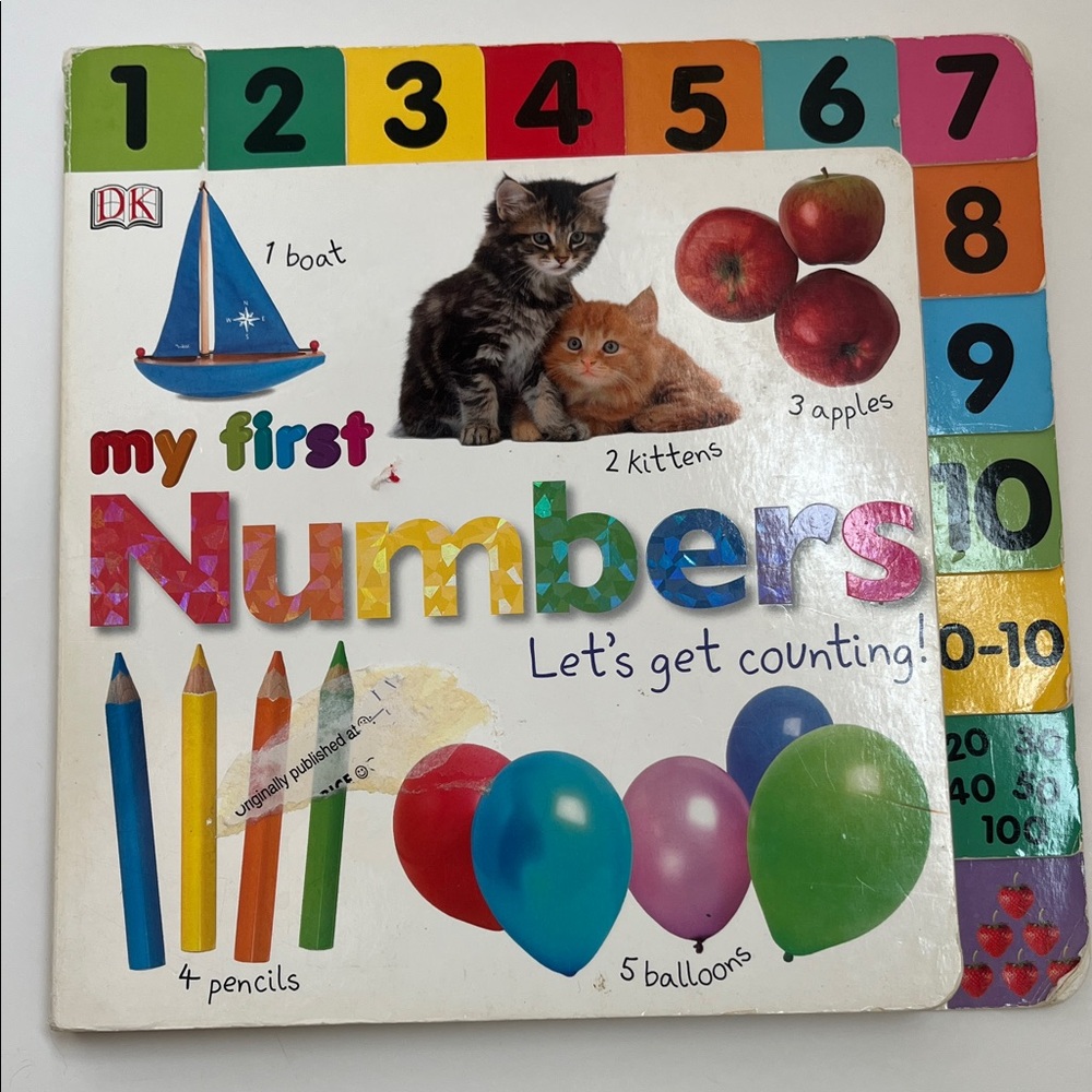 My First Numbers Board Book